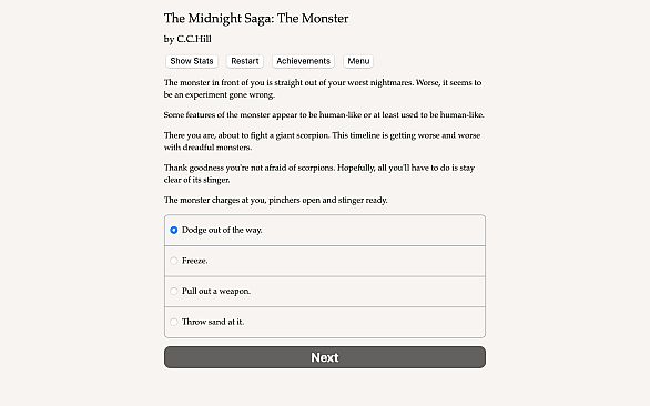 Midnight Saga: The Monster