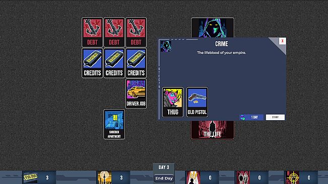MafiaPunk: A Card Sim