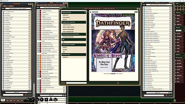 Fantasy Grounds - Pathfinder 2 RPG - Pathfinder Adventure Path #215: To Blot Out the Sun (Shades of Blood 3 of 3)
