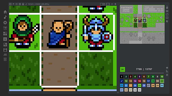 Coloring Game 4 – Demake No.4