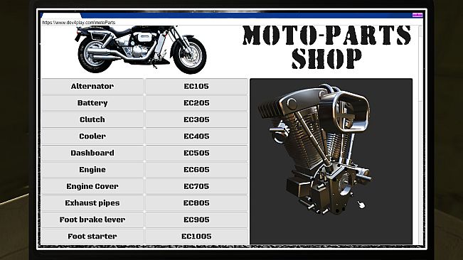 Motorbike Garage Mechanic Simulator