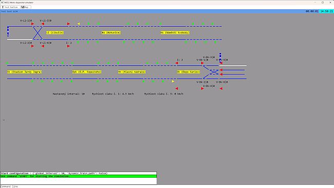 MDS: Metro dispatcher simulator