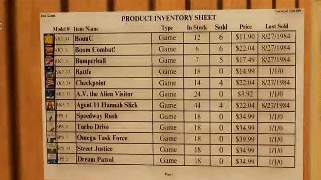 Retro Game Store Simulator