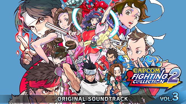 Capcom Fighting Collection 2 - Vol.3(Moero! Justice Gakuen ver.2K25)［Original Soundtrack］