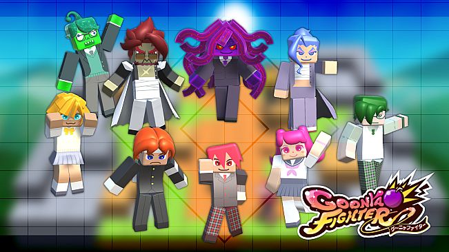 GoonyaFighter - Additional skin: All character skins (College Days ver.)