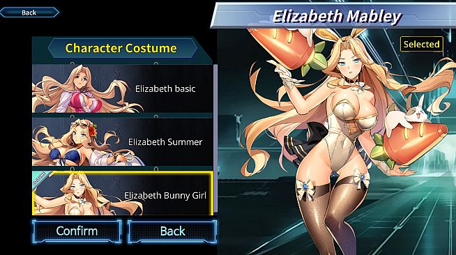 Battle Heroine Crisis COSTUME : Elizabeth Bunny Girl