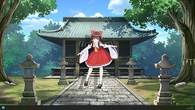 Desktop Mate Touhou Project Hakurei Reimu DLC