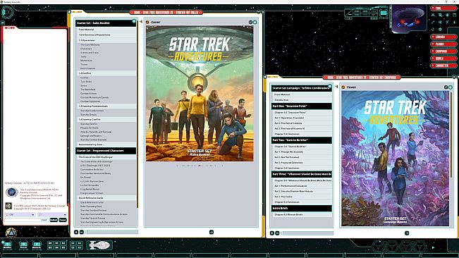 Fantasy Grounds - Star Trek Adventures - The Roleplaying Game - Second Edition Starter Set