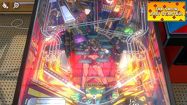 Zaccaria Pinball - Red Show Deluxe Pinball Table