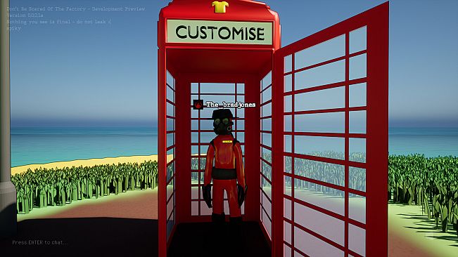 Don't Be Scared Of The Factory