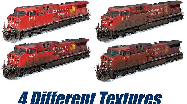 Trainz Plus DLC - CP AC4400CW #9800-9840