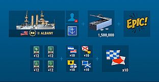 World of Warships — Starter Pack: Albany
