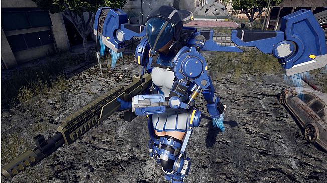 EARTH DEFENSE FORCE: IRON RAIN - Creation parts: Pale Wing