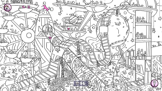 101 Cute Playland Dogs: Find & Paint