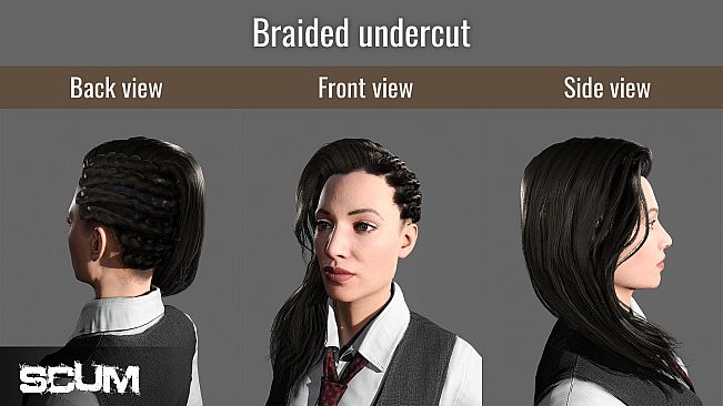 SCUM Female Hair Pack