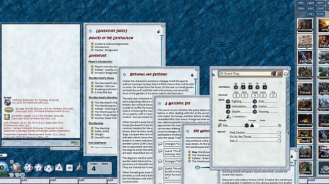 Fantasy Grounds - Hellfrost: Pirates of the Crystal Flow (Savage Worlds)