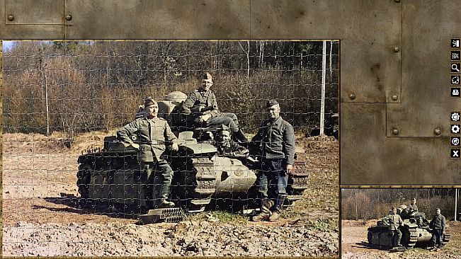 Pixel Puzzles WW2 Jigsaw - Pack: French Tanks