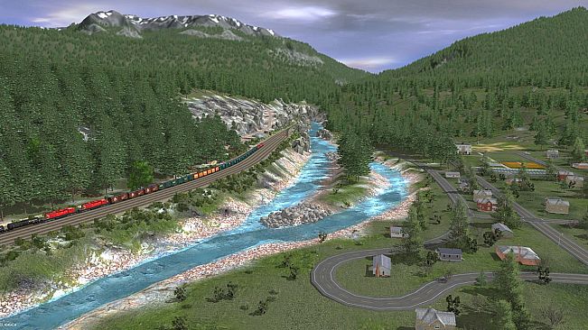 Trainz Route: Canadian Rocky Mountains - Columbia River Basin