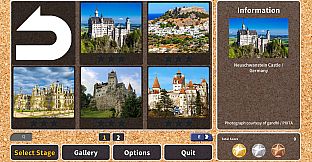 Jigsaw Masterpieces : Beautiful Castles in the World