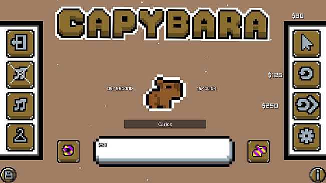 Capybara Achievement Clicker