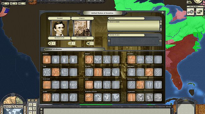 Pride of Nations: American Civil War 1862