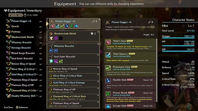 MISTROGUE: Mist and the Living Dungeons