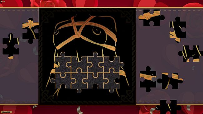 LineArt Jigsaw Puzzle - Erotica Valentines