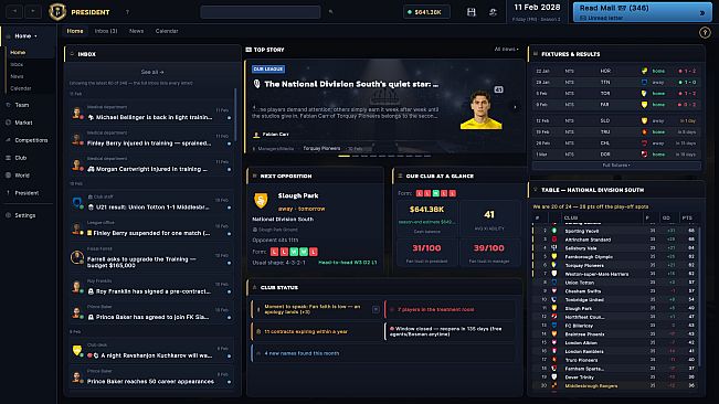 President FC: Football Club Owner
