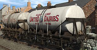 Trainz 2022 DLC - UK 6 Wheel Milk Tanker Pack 1