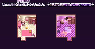RPG Maker MV - Plue's Cute Fantasy Worlds - Magic Days & Scary Nights