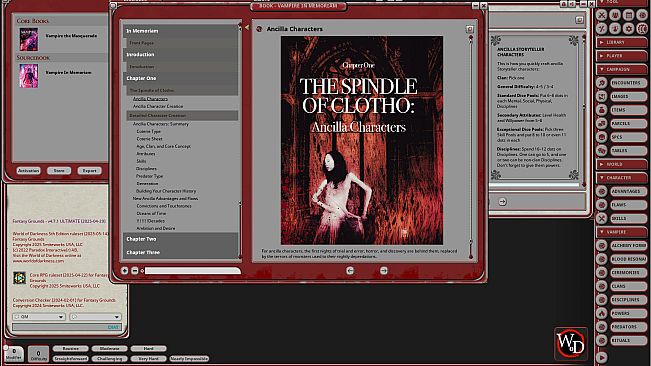 Fantasy Grounds - Vampire: The Masquerade - In Memoriam