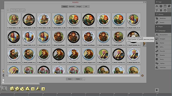 Fantasy Grounds - Dwarves of the Underforge