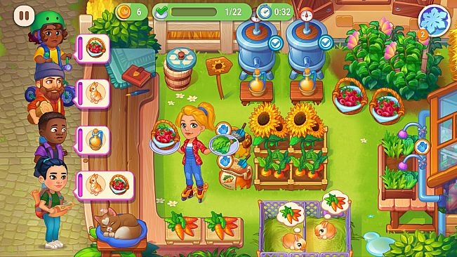 Farming Fever - Pizza and Burger Cooking game