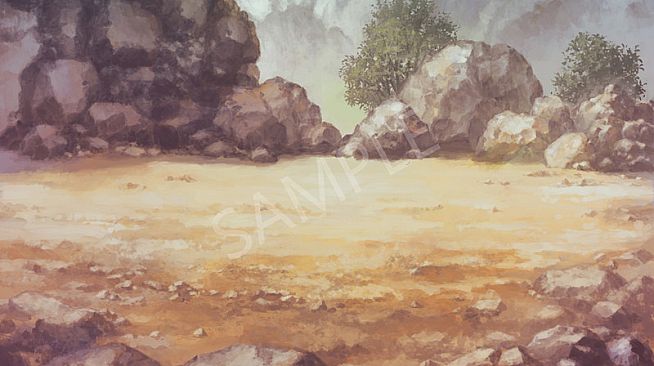 RPG Maker MZ - TOKIWA GRAPHICS Battle BG No.3 Rocks/Cliff