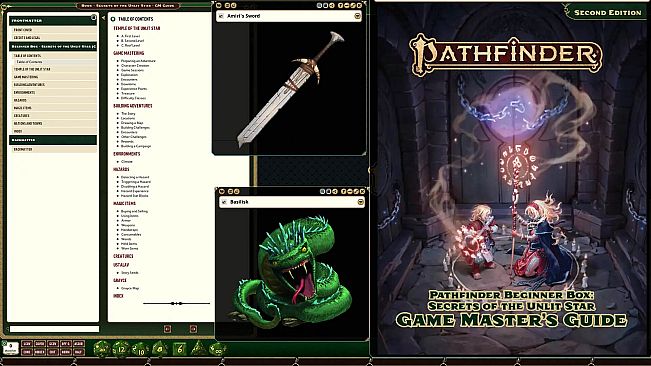 Fantasy Grounds - Pathfinder 2 RPG - Beginner Box: Secrets of the Unlit Star