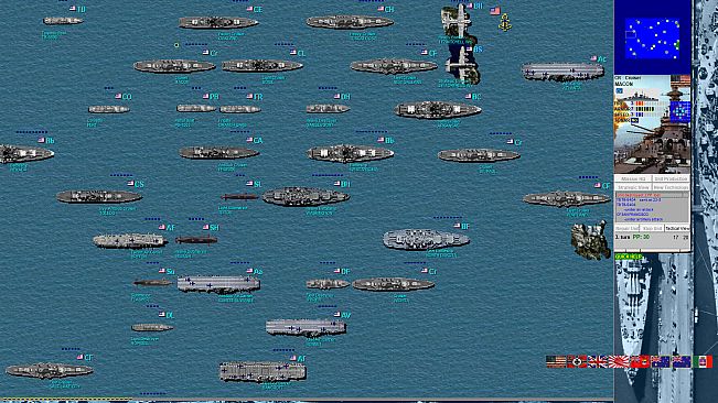 Battleships and Carriers - WW2 Battleship Game