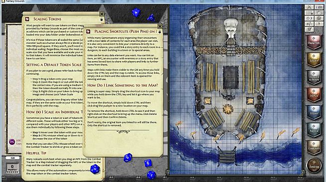 Fantasy Grounds - Rite Publishing Fantastic Maps - Lairs Pack