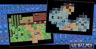 RPG Maker MZ - Lo-Bit RPG Pixel Art Asset Pack