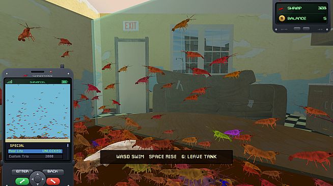 Indoor Shrimp Farming Simulator