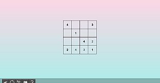 My Sudoku - Classic 4x4 Easy 9