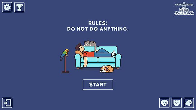 The Laziest Person In The World Competition: Animal Companions