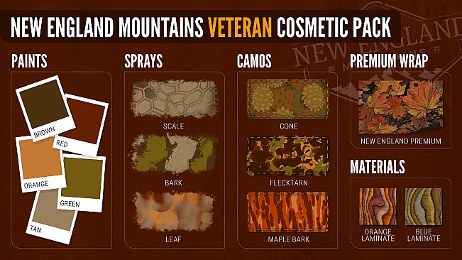 theHunter: Call of the Wild - New England Veteran Cosmetic Pack