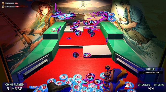 Coin Pusher 2 bed 4 pusher world