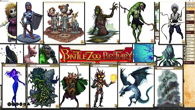 Fantasy Grounds - Battlezoo Bestiary