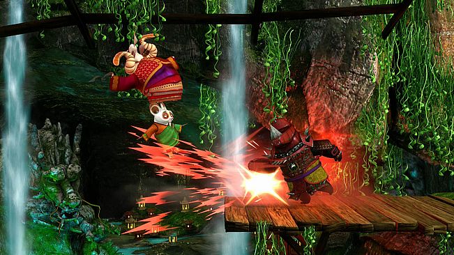 Kung Fu Panda: Rhino Armor Li and Jombie Master Bear
