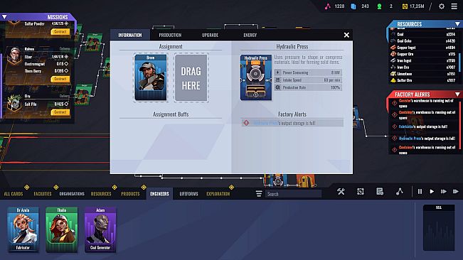 Factory Planner: First Sparks