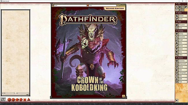 Fantasy Grounds - Pathfinder 2 RPG - Pathfinder Adventure: Crown of the Kobold King Anniversary Edition
