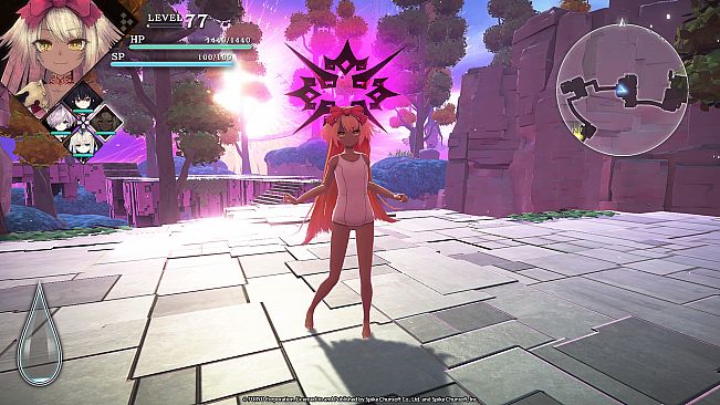 Crystar - School Swimsuit (White)