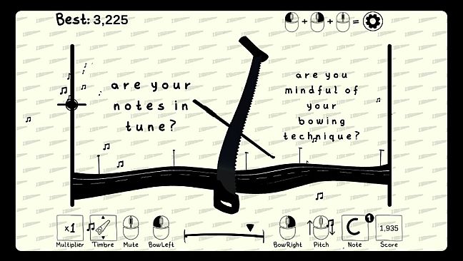 The Singing Saw Simulator