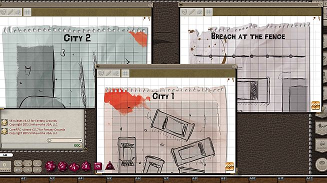 Fantasy Grounds - War of the Dead Chapter 2 Map Pack